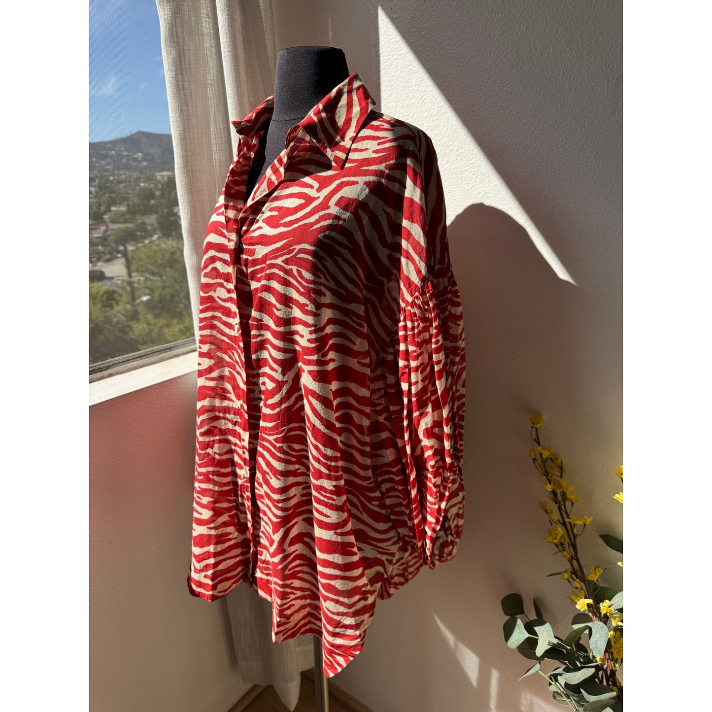 Red and Milk Shirt
