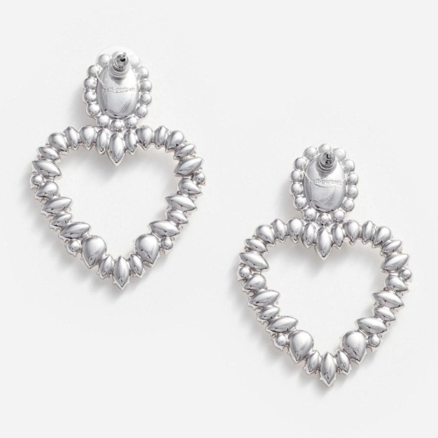 Crystal Heart Earrings
