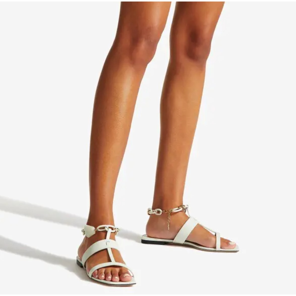 Reed Leather Flat