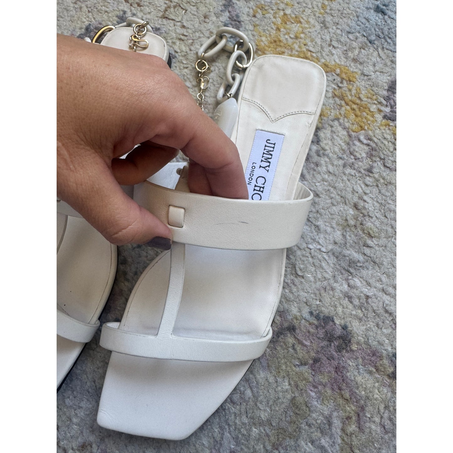 Reed Leather Flat