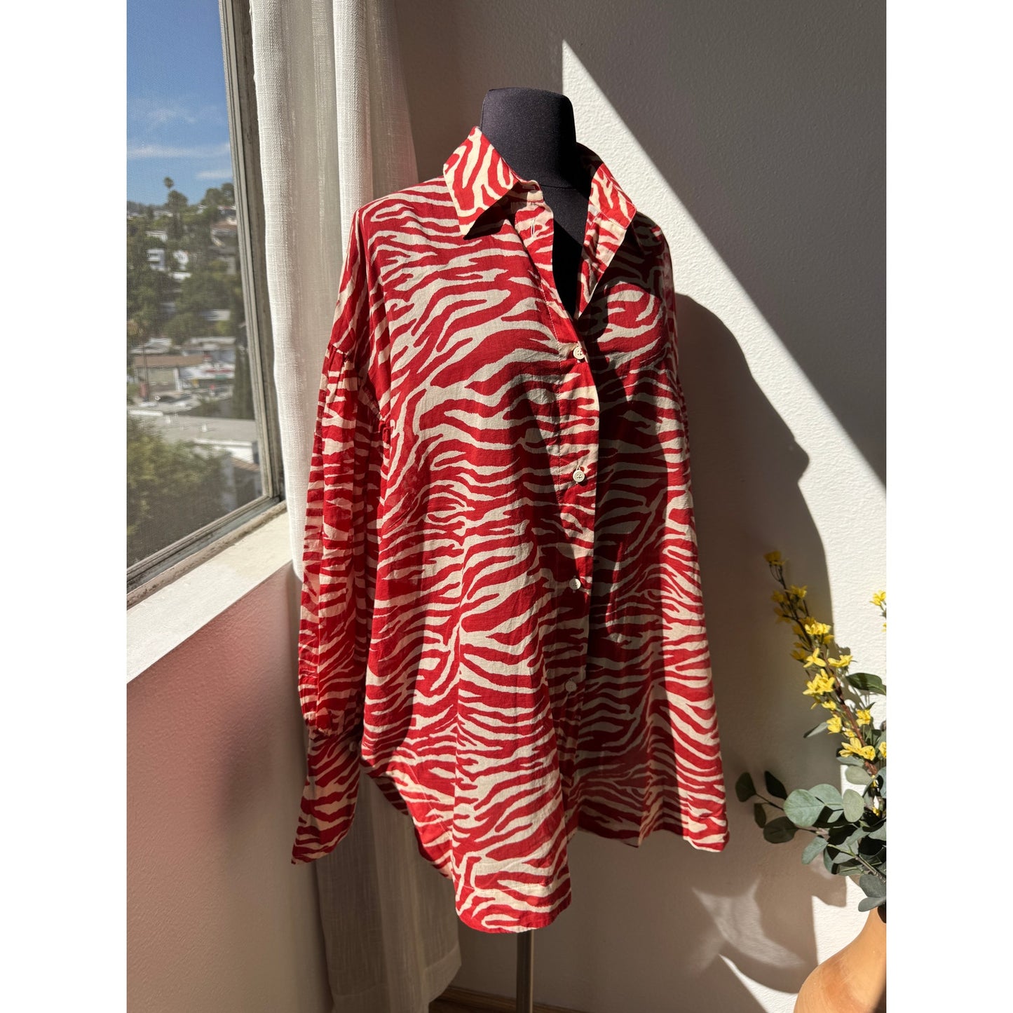 Red and Milk Shirt