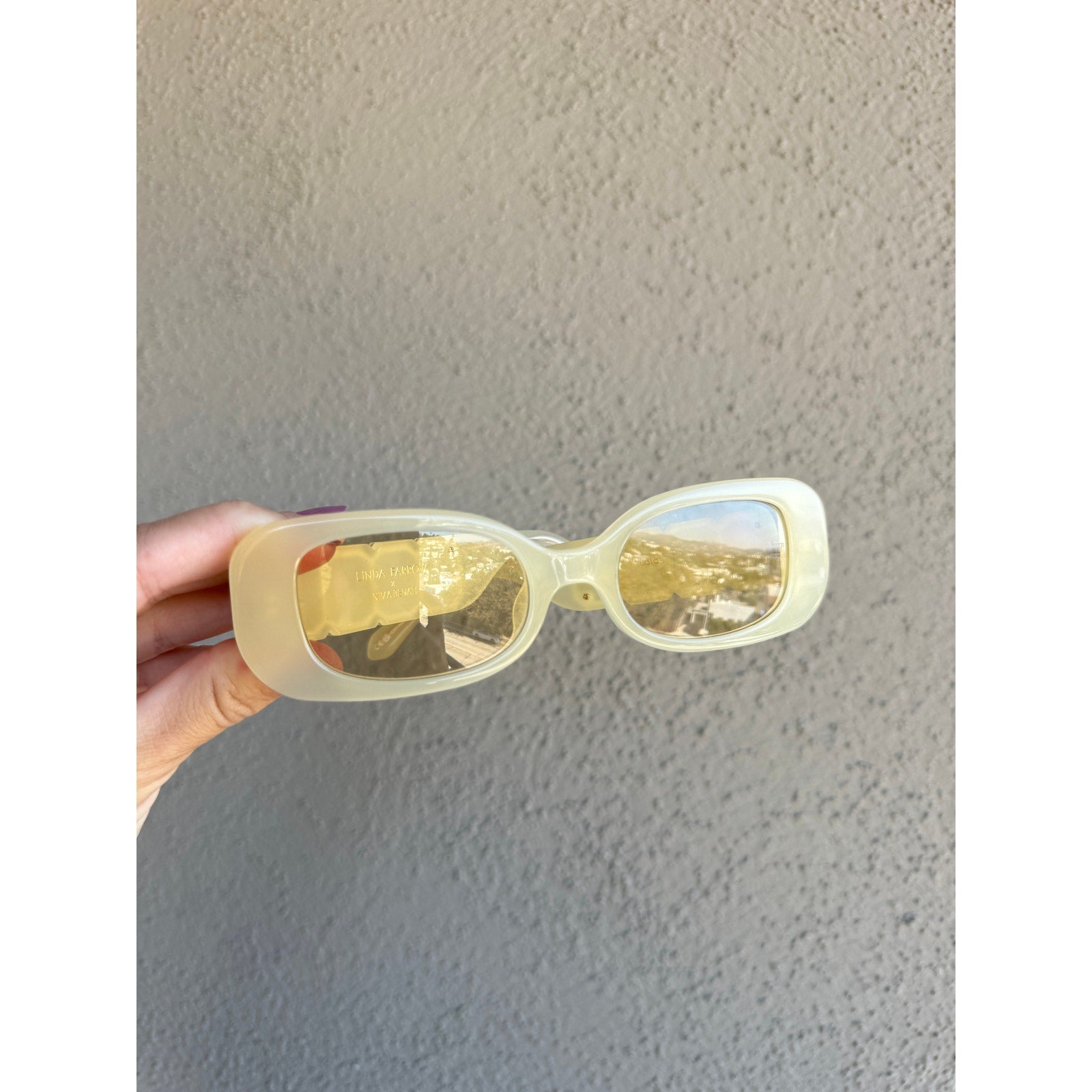 Linda Farrow x Nima Benati The Lola Sunglasses