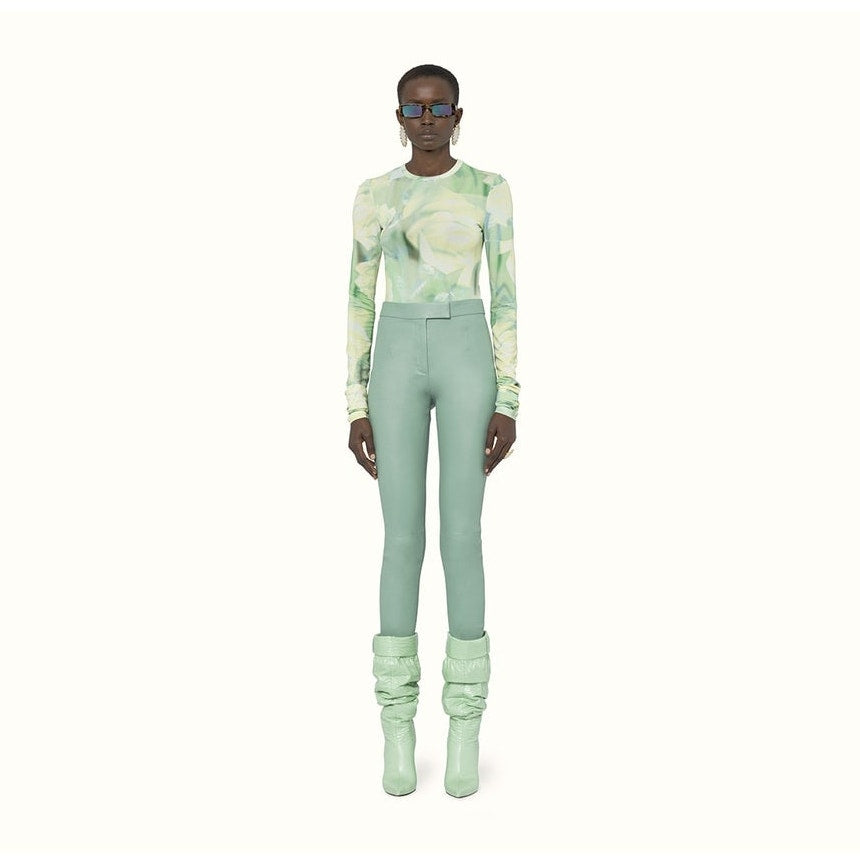 Puffer Cuffed Synthetic Boots