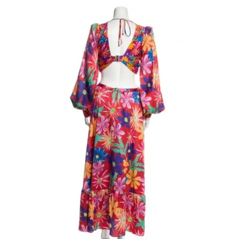 Aster Long Sleeve Cut-Out Dress