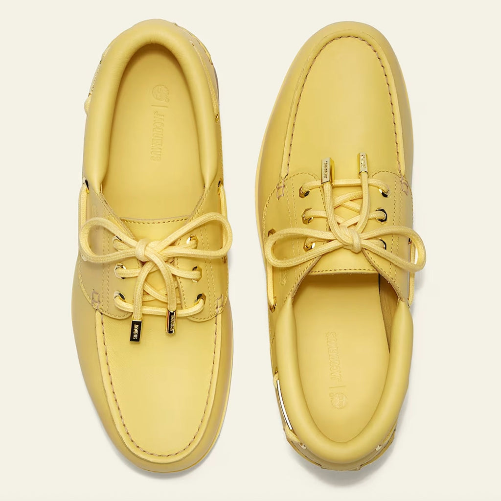 The JACQUEMUS + TIMBERLAND Boat Shoe