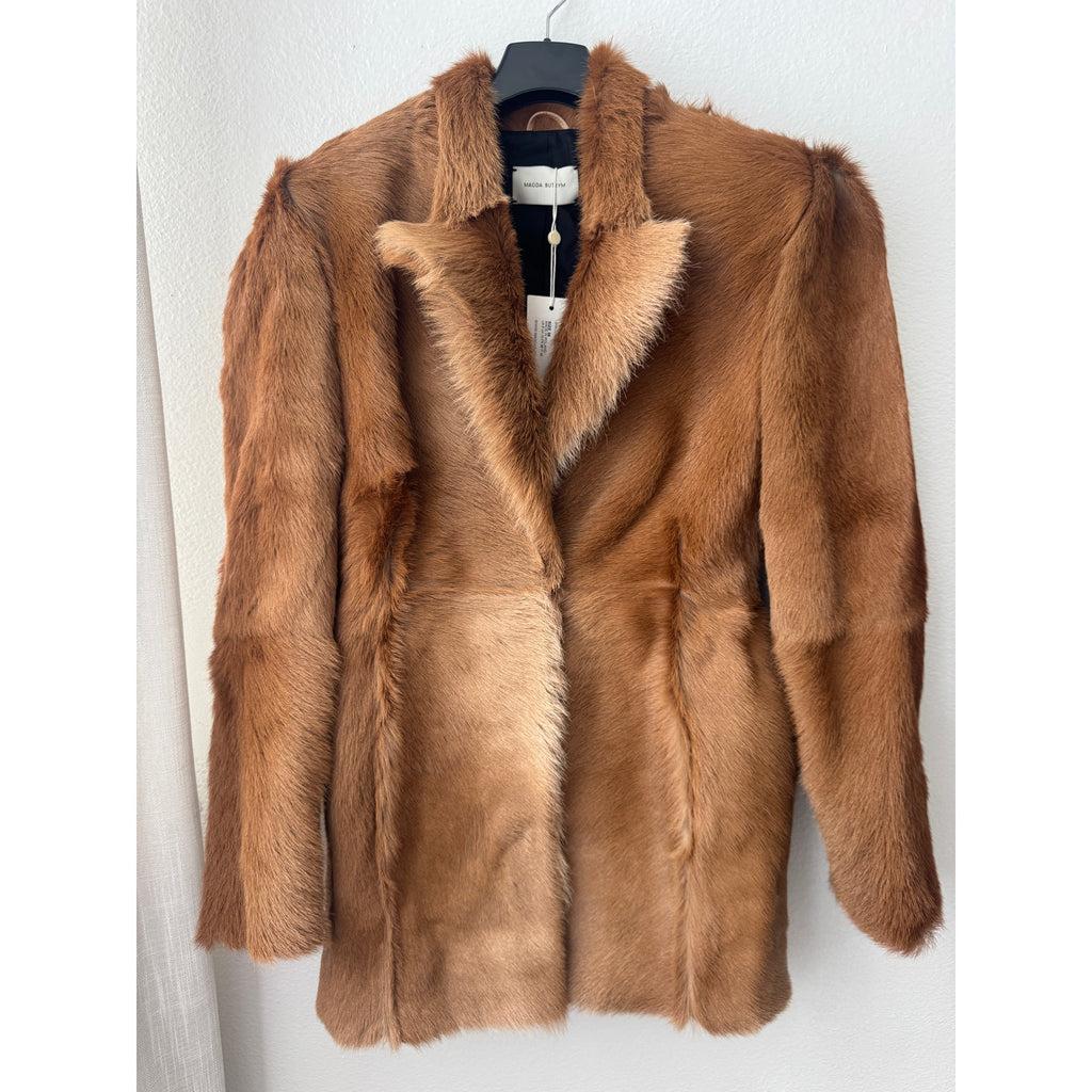 Hourglass Fur-effect Blazer