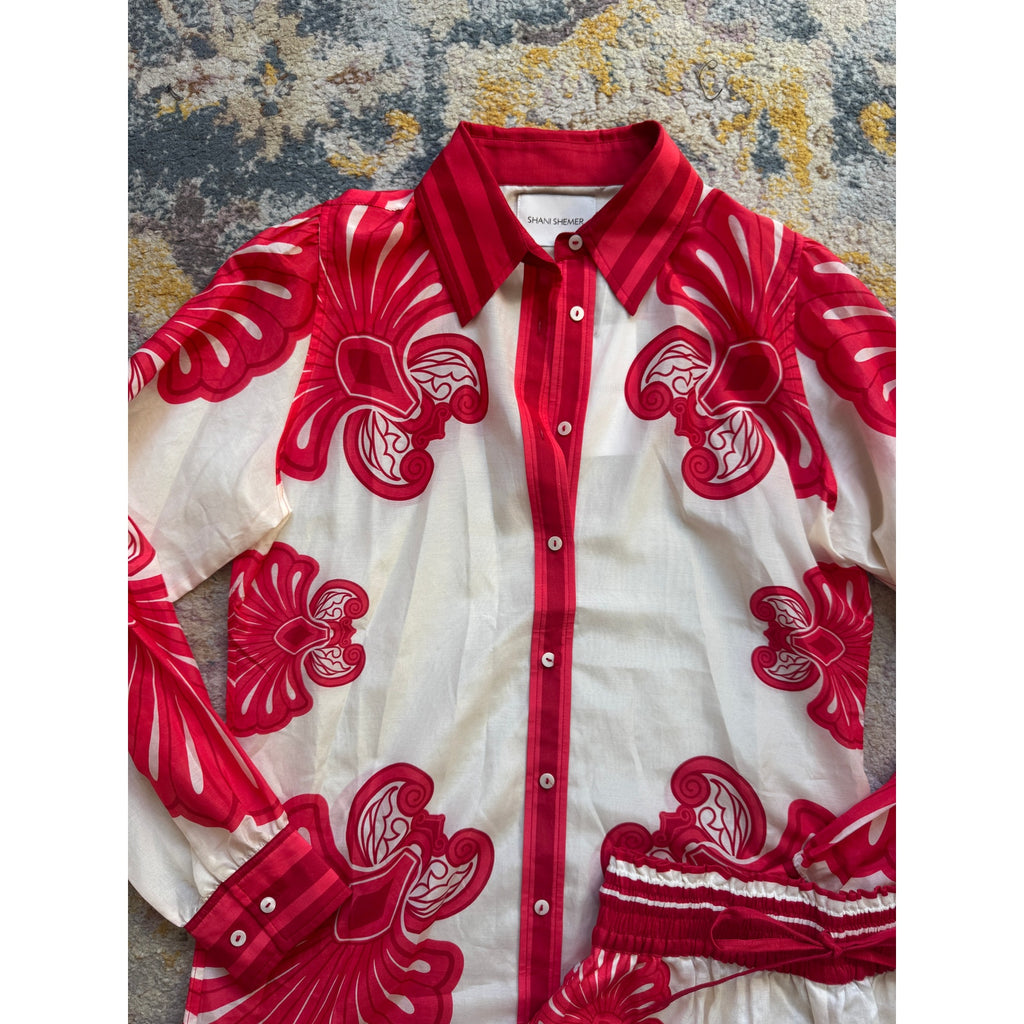 Vanessa Long Shirt & Lenny Short Pant SET