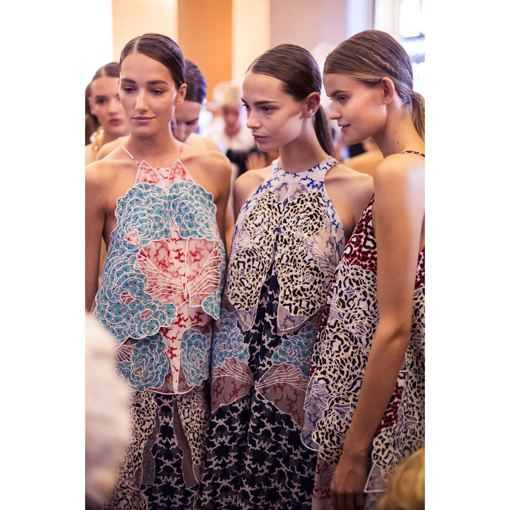 Applique Silk Jumpsuit