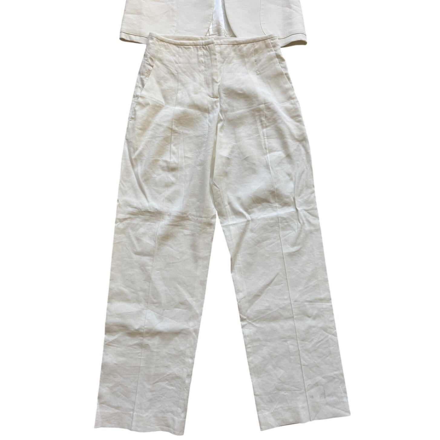 Short Sleeve Pocket Blazer & Low Rise Pant SET