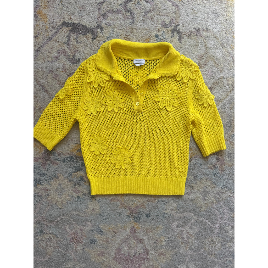 Crochet Knit Sweater & Midi Skirt SET