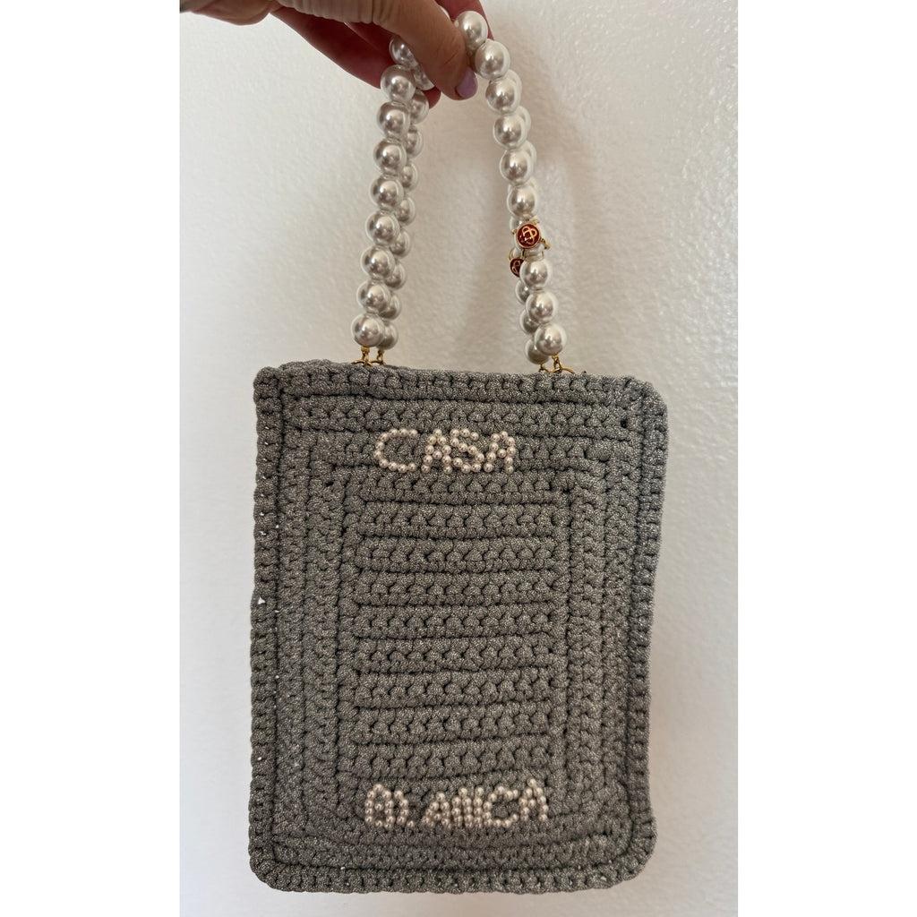Pearl Mini Crochet Bag