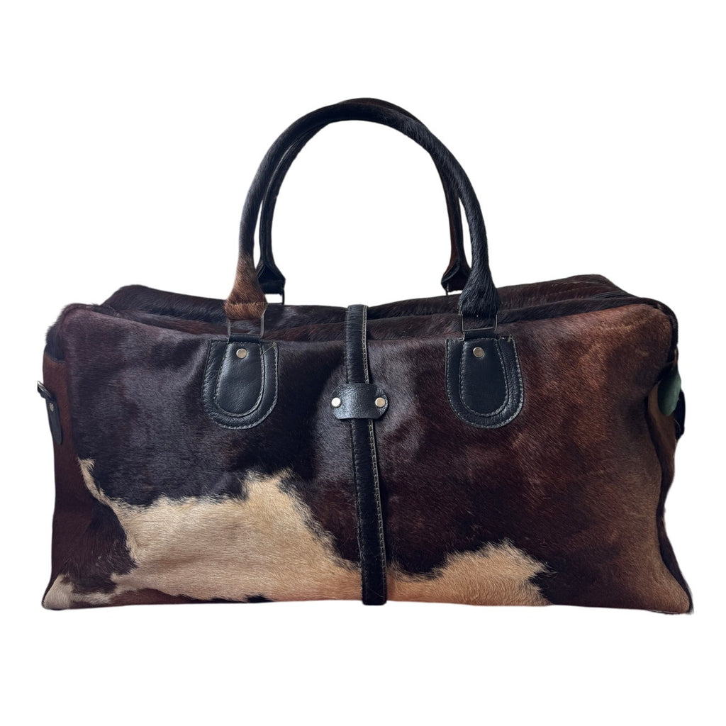 Handmade Cowhide Duffle Bag