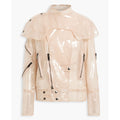 Garavani Zip-detailed Vinyl Jacket