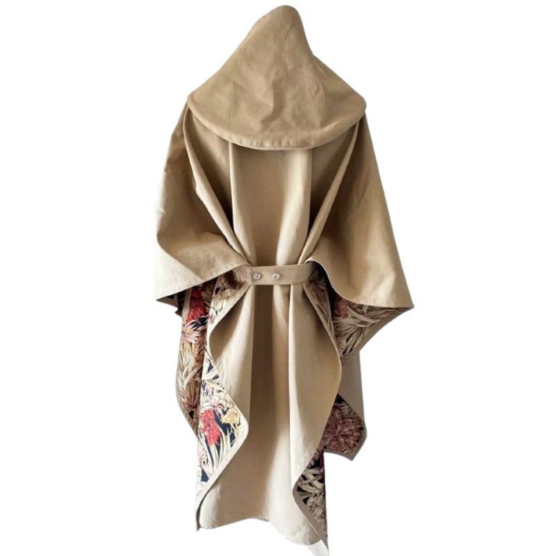 Natural Cape Poncho