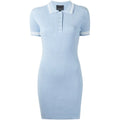 Aqua Rib Knit Mini Dress