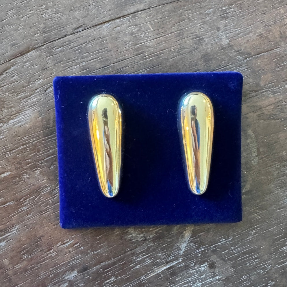 Gold Bar Earrings