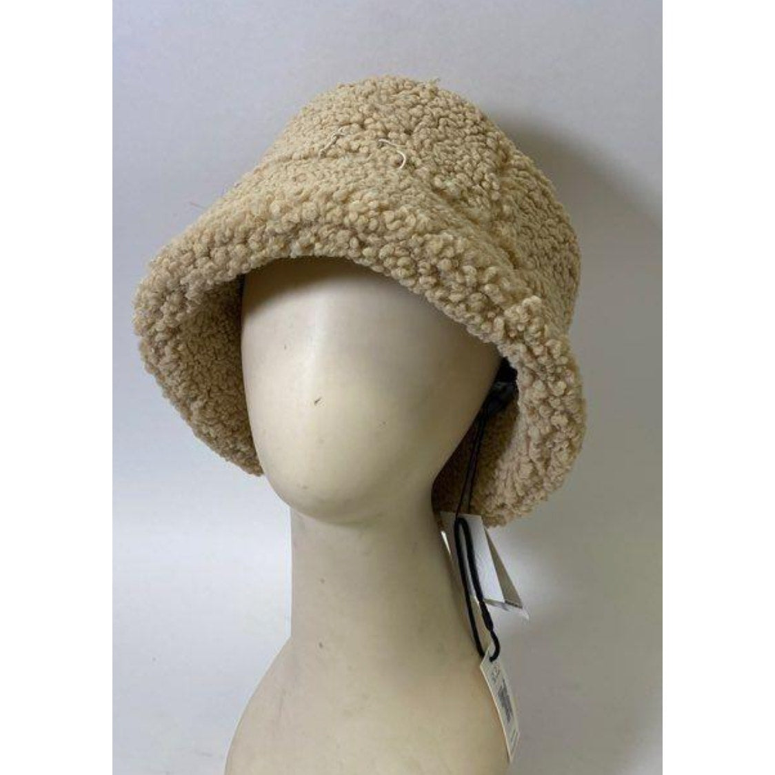 Logo-Embellished Faux Fur Bucket Hat