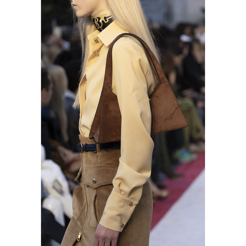 Corduroy Midi Pencil Skirt