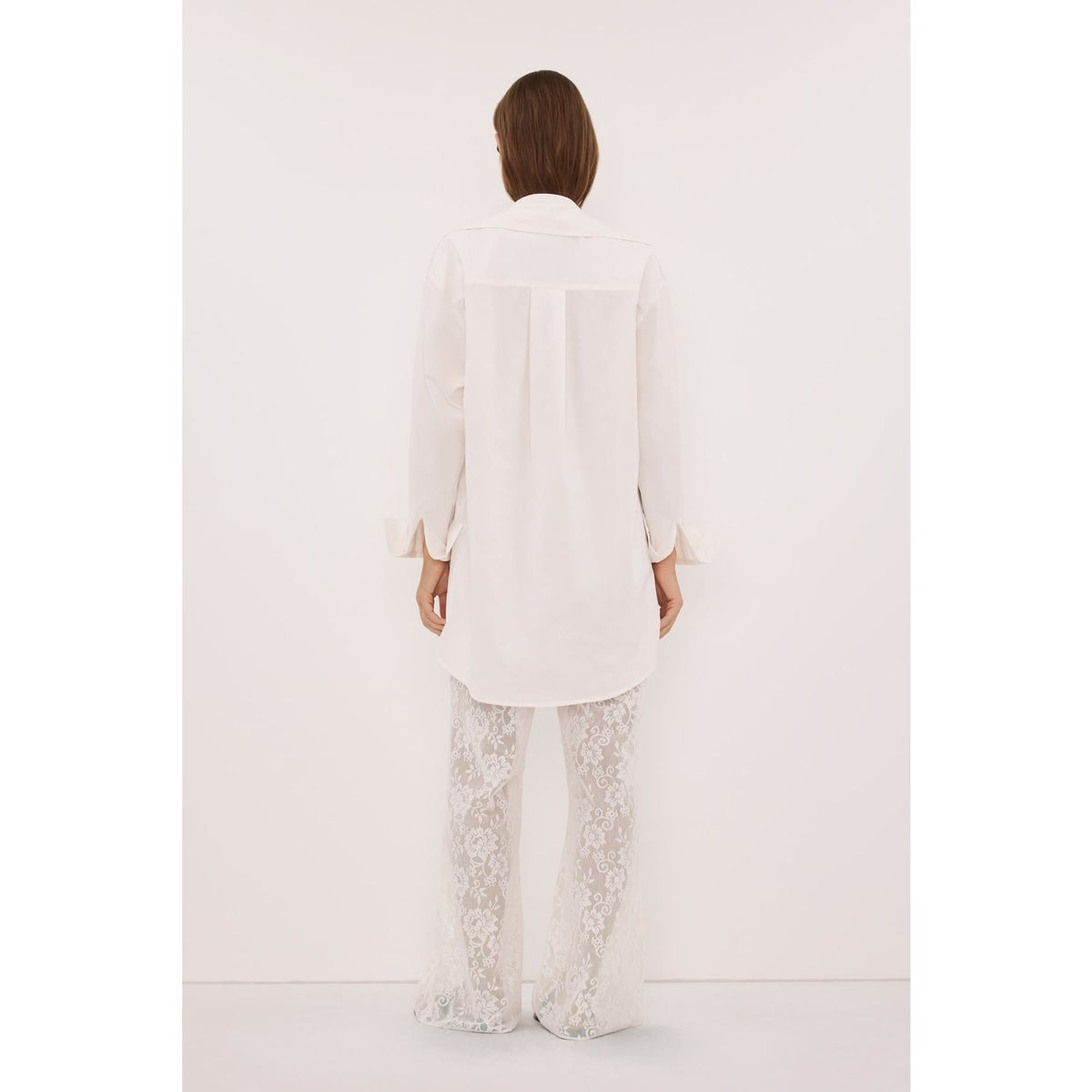 Anya White Lace Pant