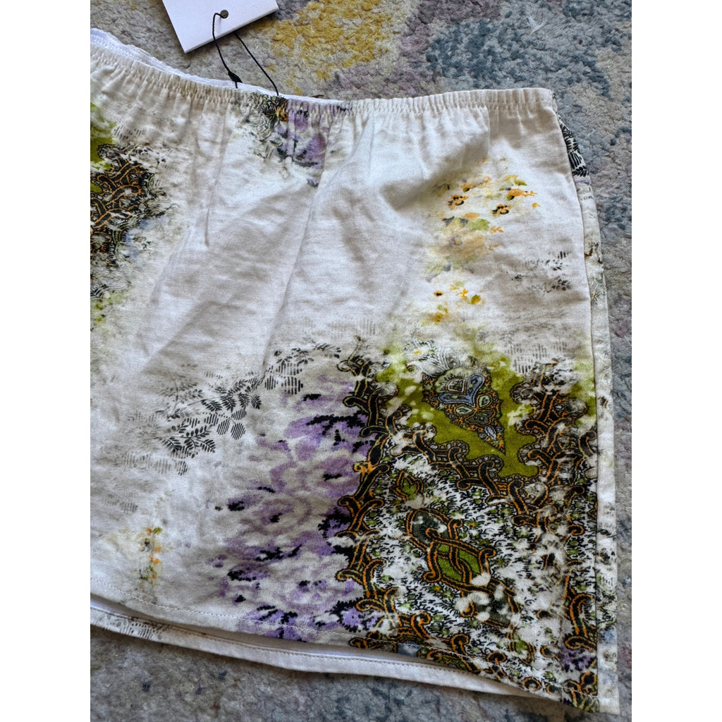 Absence Crushed Jersey Micro Skirt