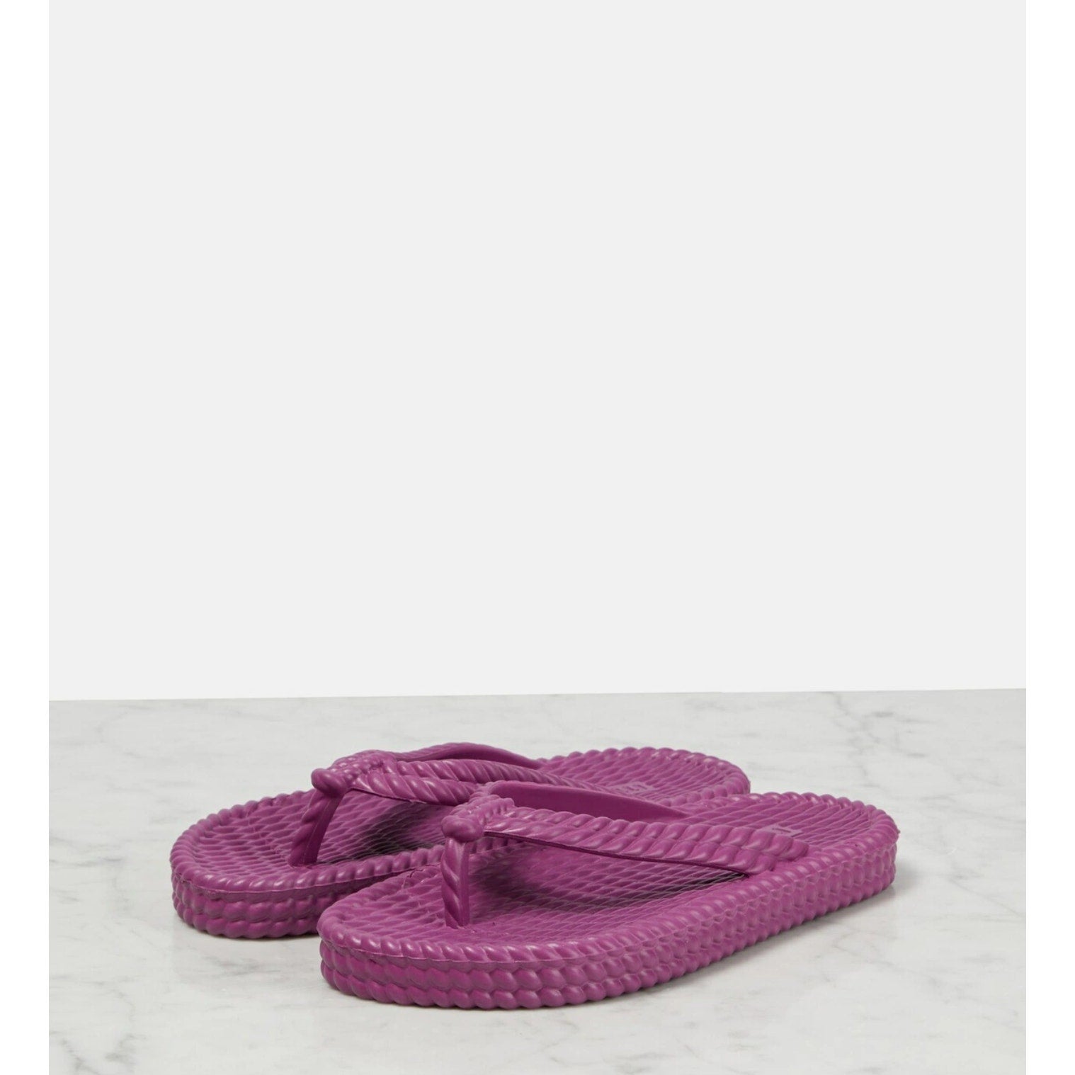 Fira Weave-effect Thong Sandals