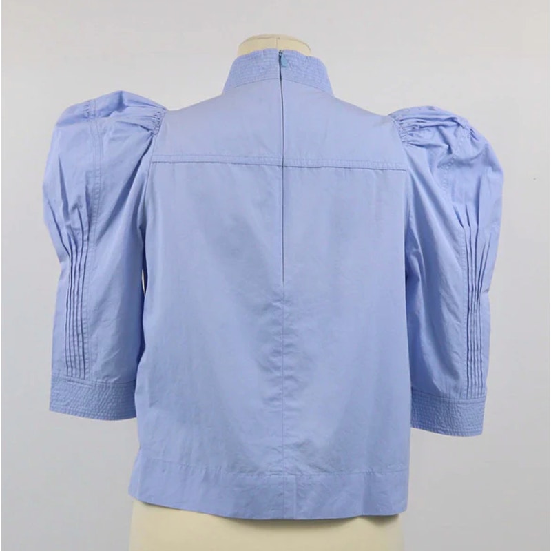 Pleated Cotton Top