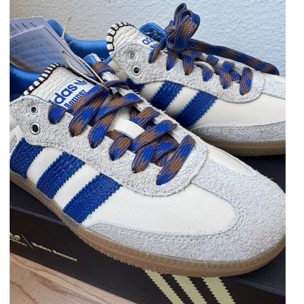 Adidas x Wales Bonner Samba "Wonder Clay Royal Blue" Sneakers