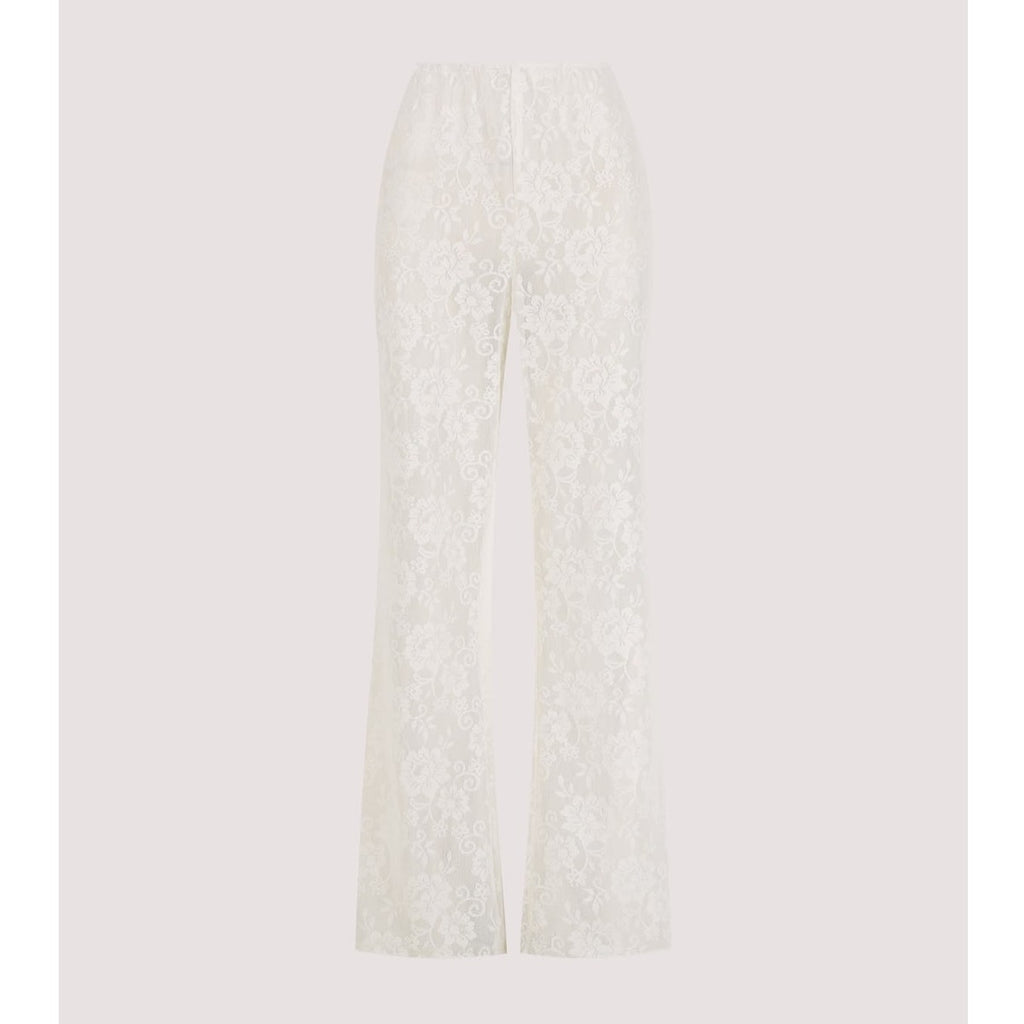 Anya White Lace Pant
