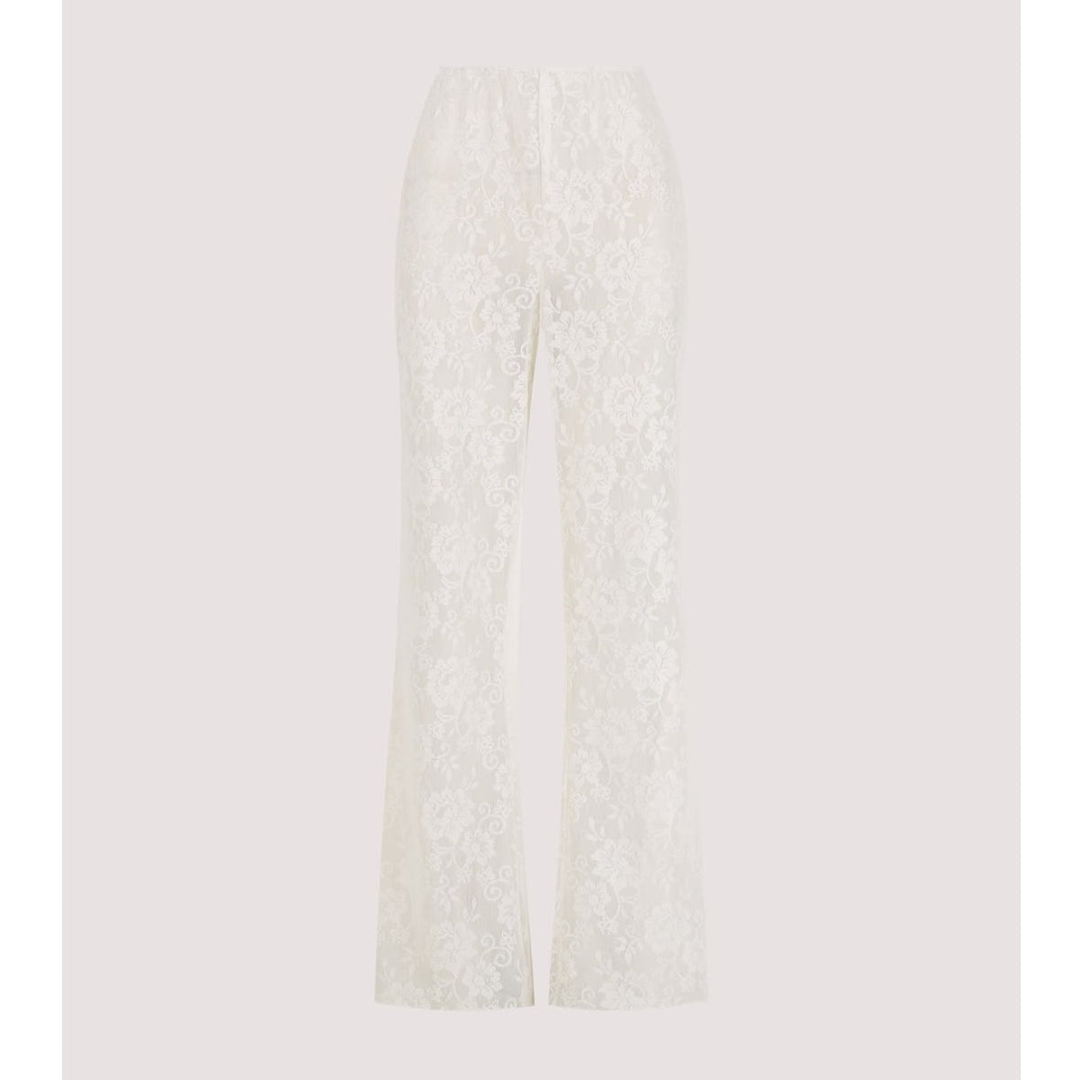 Anya White Lace Pant