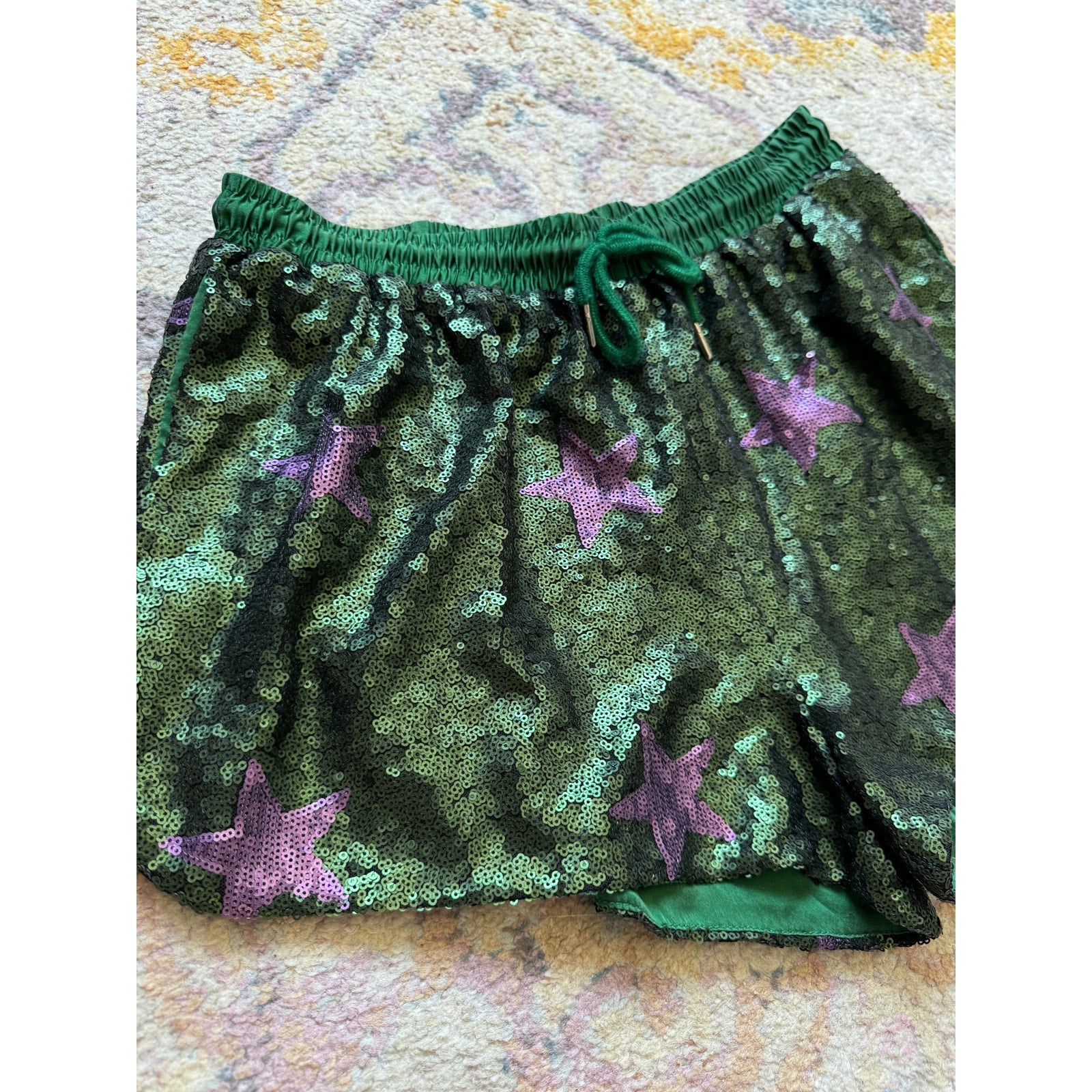 Sequin Running Short