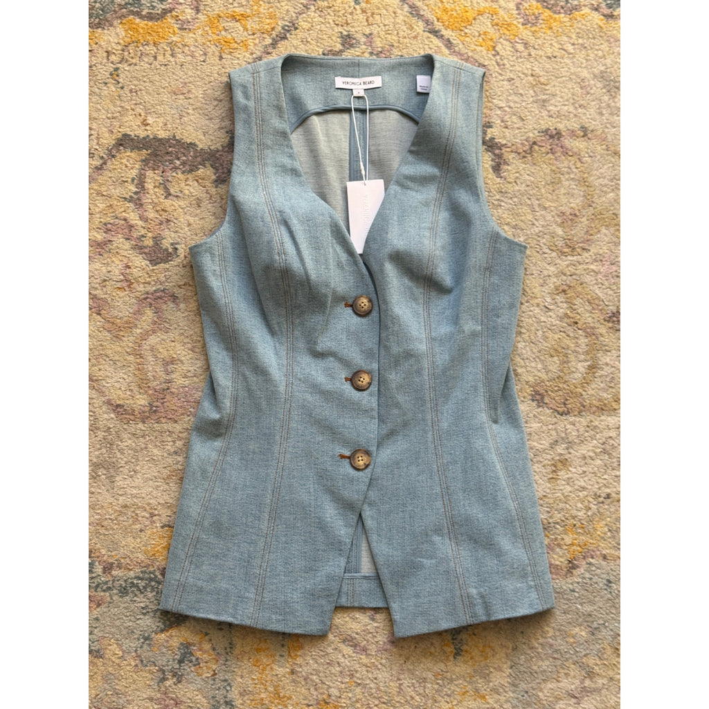 Avalina Denim Vest & Hawthorne Pant SET