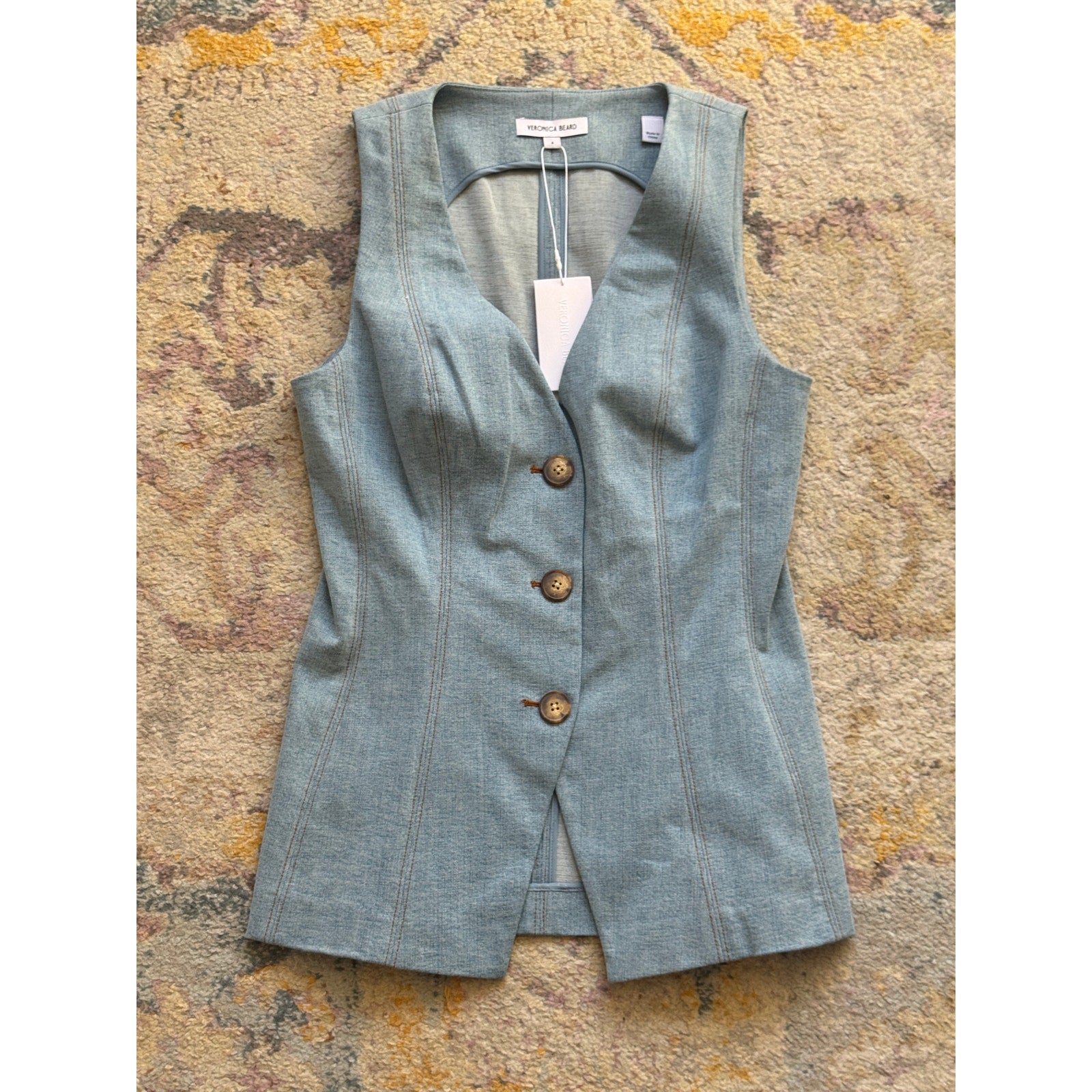 Avalina Denim Vest & Hawthorne Pant SET