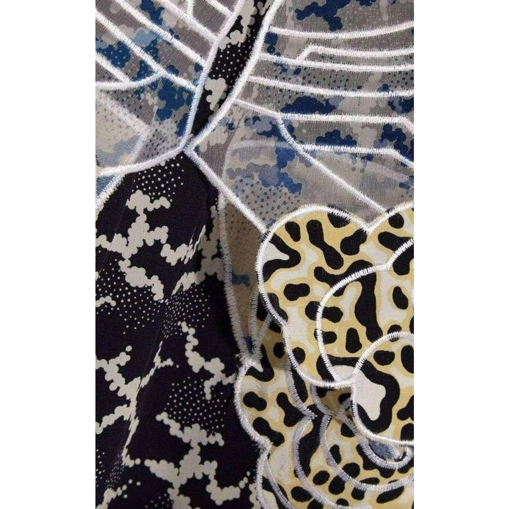 Applique Silk Jumpsuit