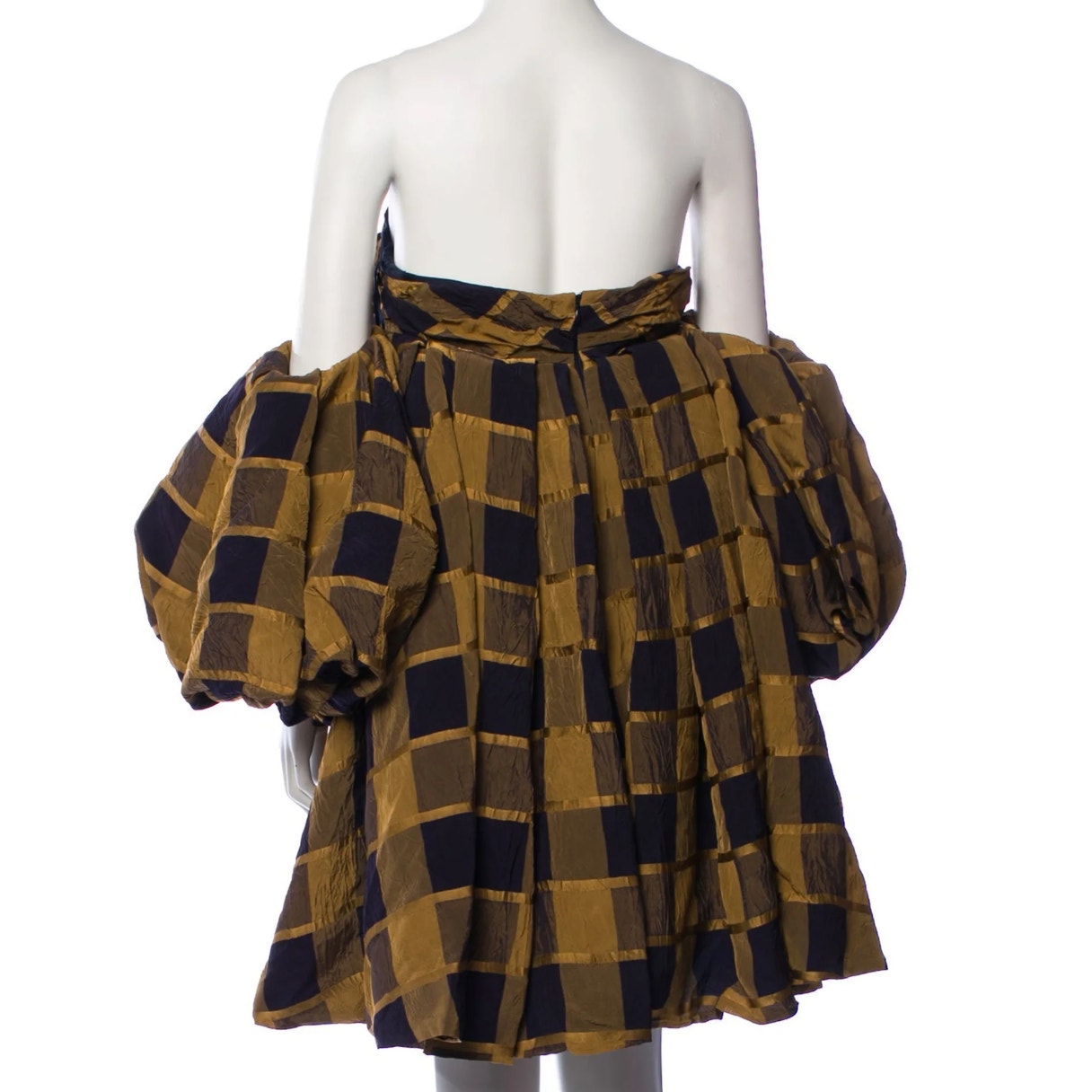 Katerina Checked Minidress