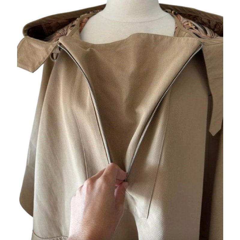 Natural Cape Poncho