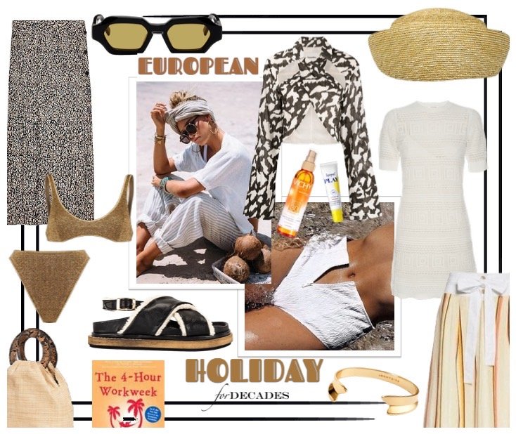 Open Stitch 70s Dress