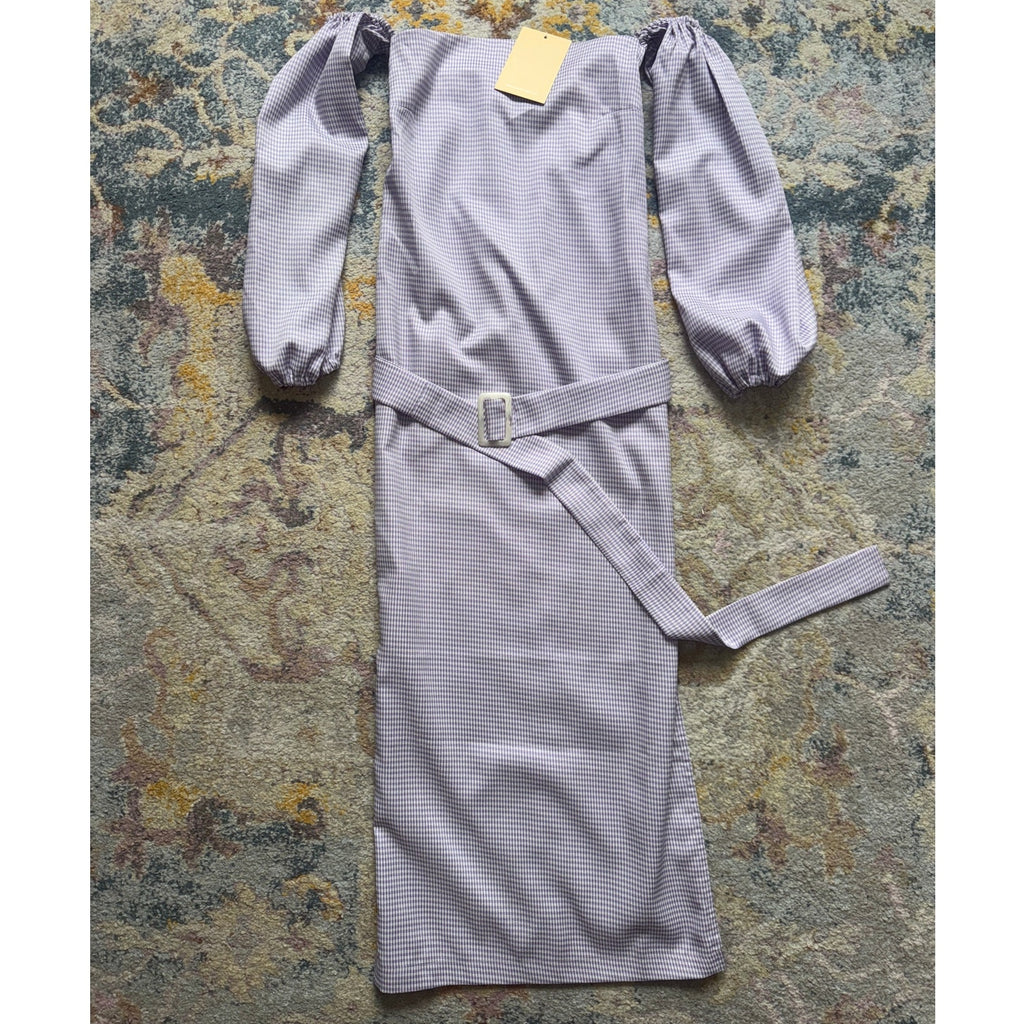 Jaipur Gingham Midi Dress