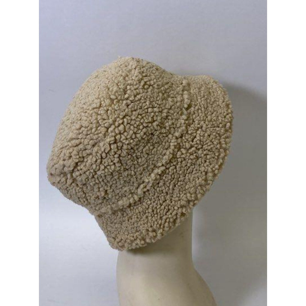 Logo-Embellished Faux Fur Bucket Hat