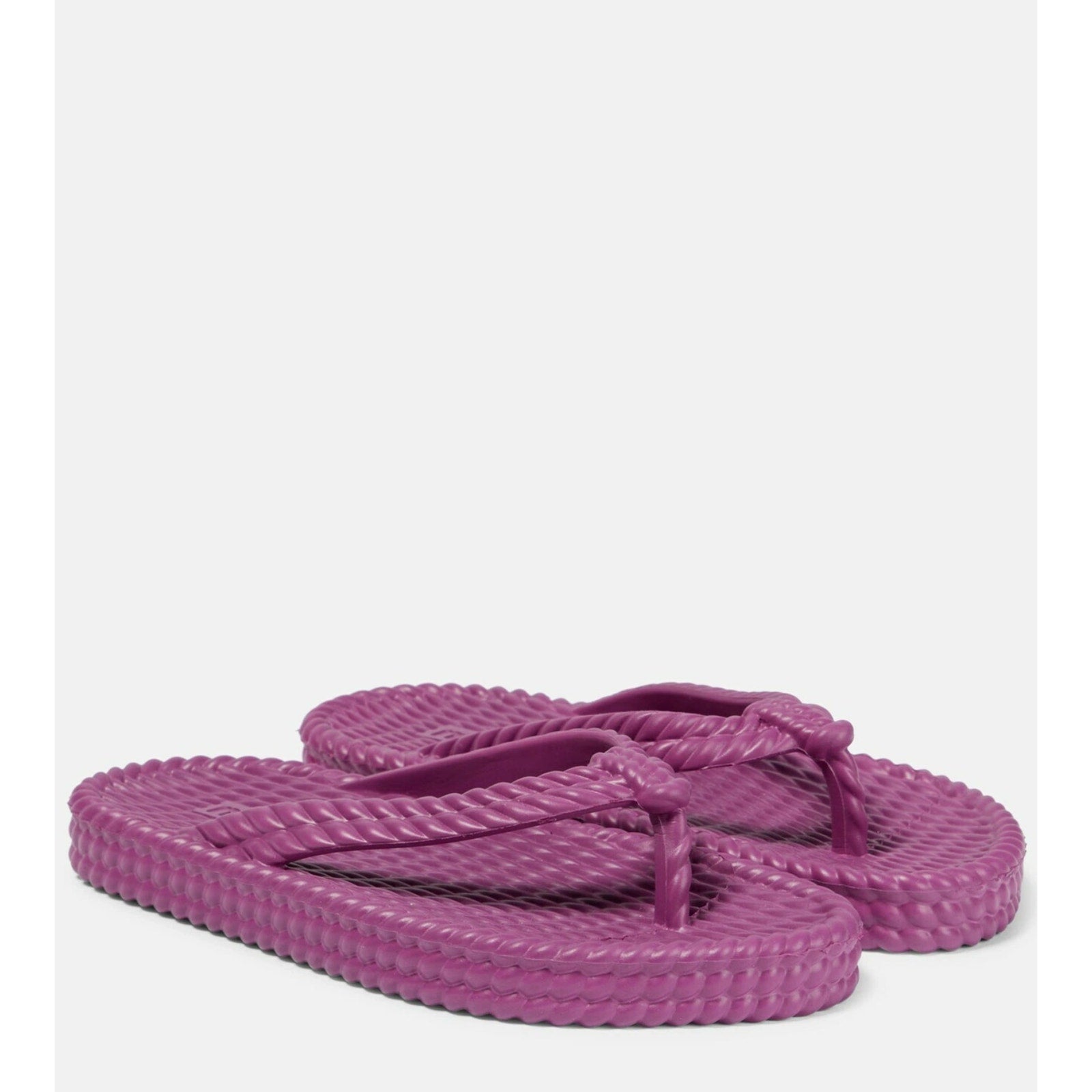Fira Weave-effect Thong Sandals