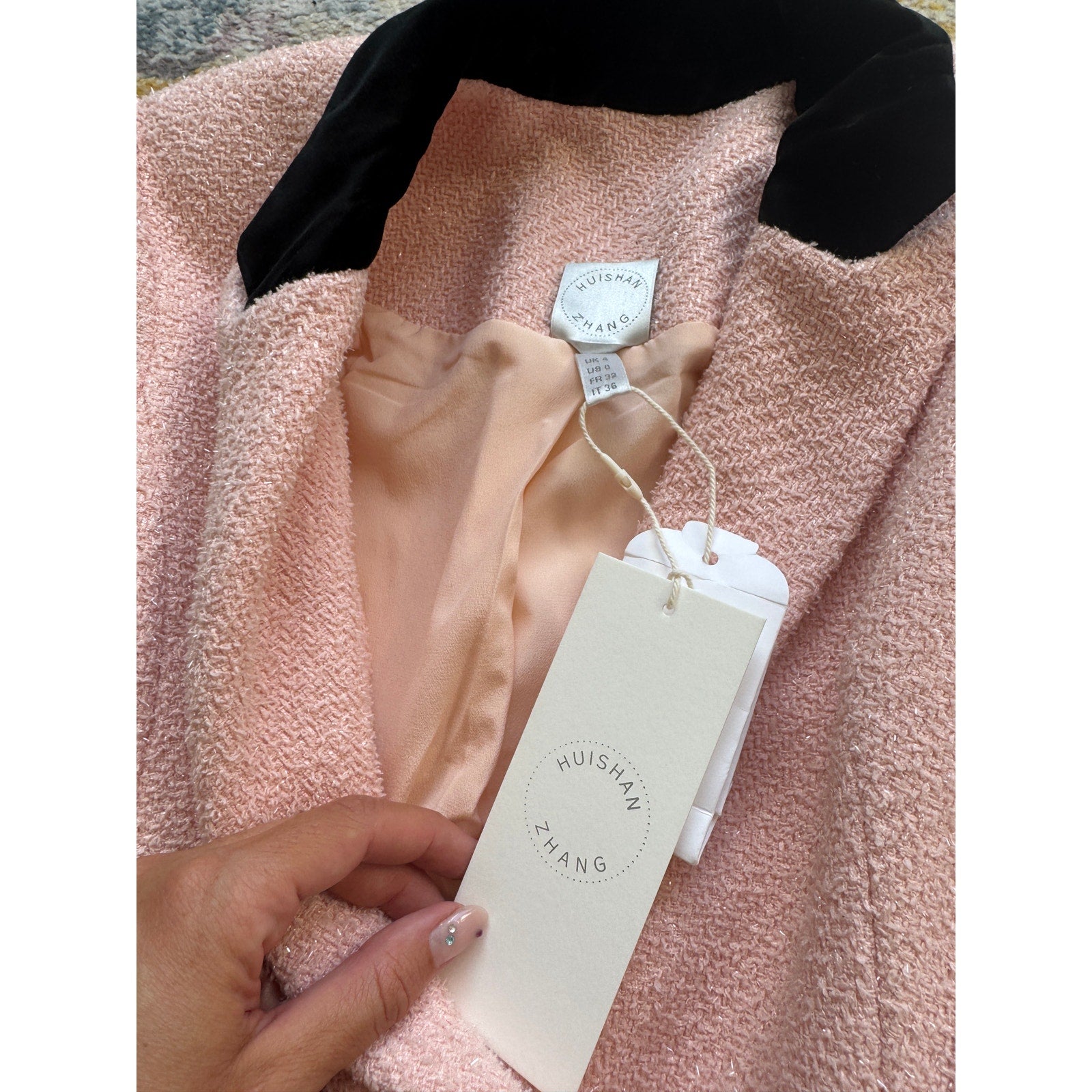 Double-Breasted Blazer Coat Dress