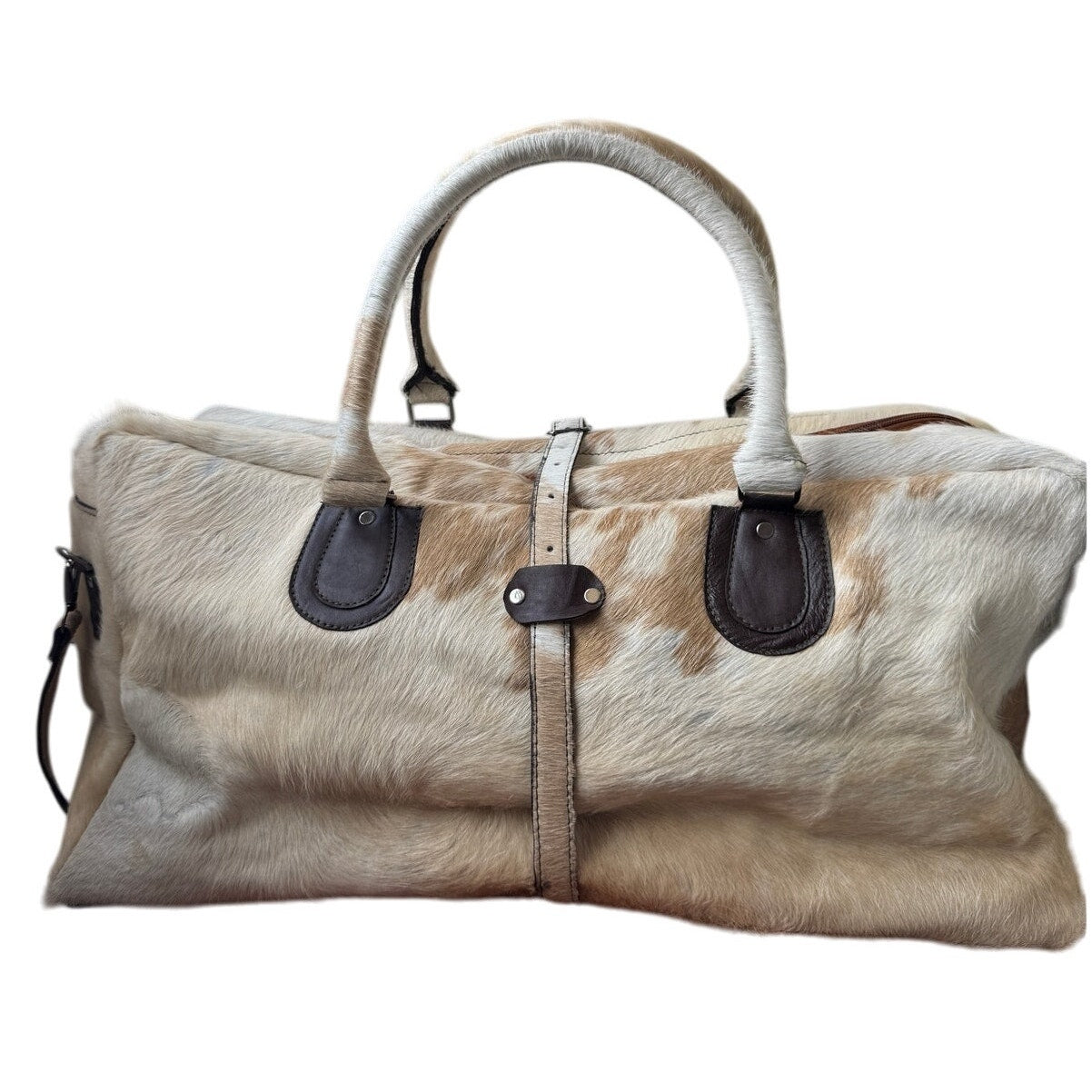 Handmade Cowhide Duffle Bag
