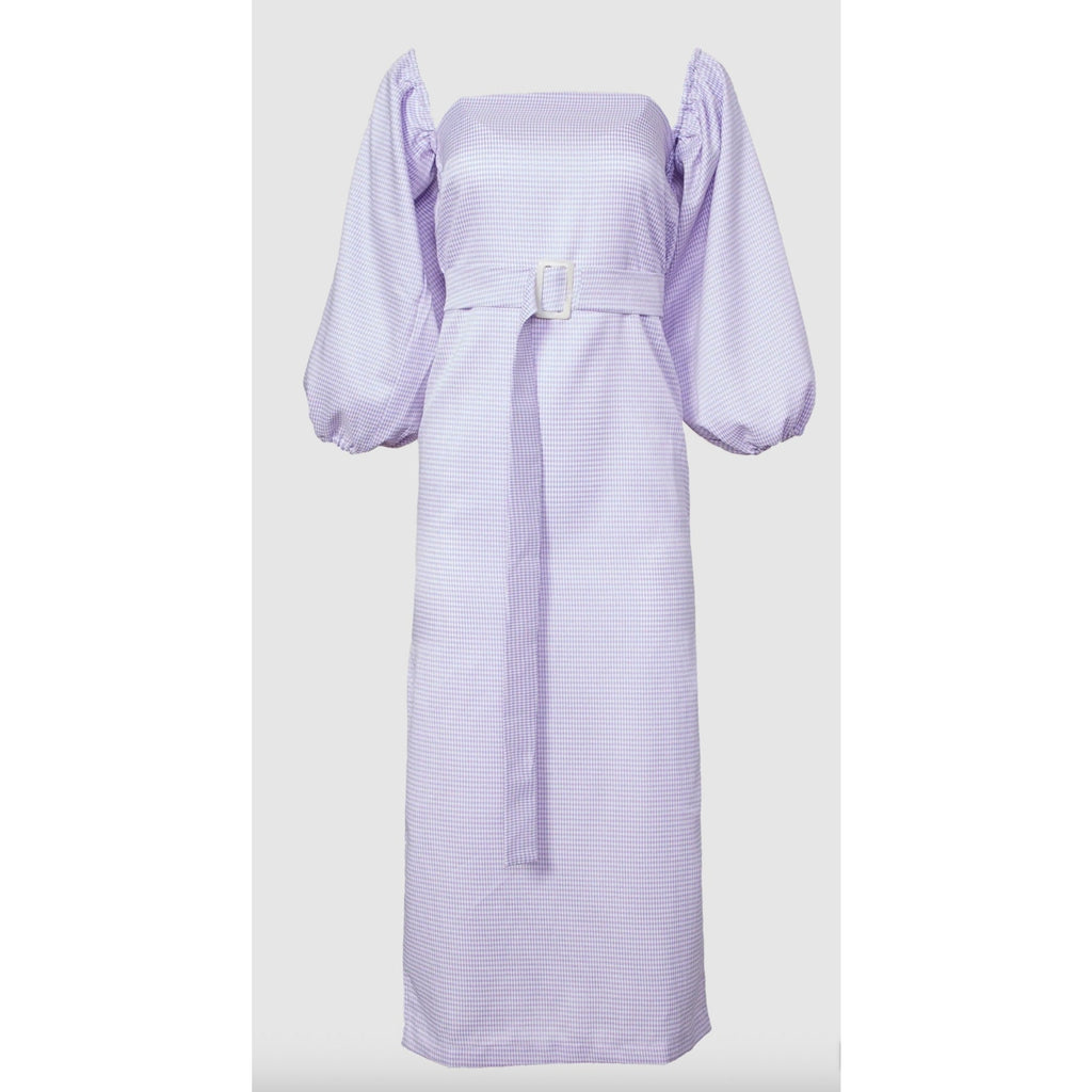 Jaipur Gingham Midi Dress