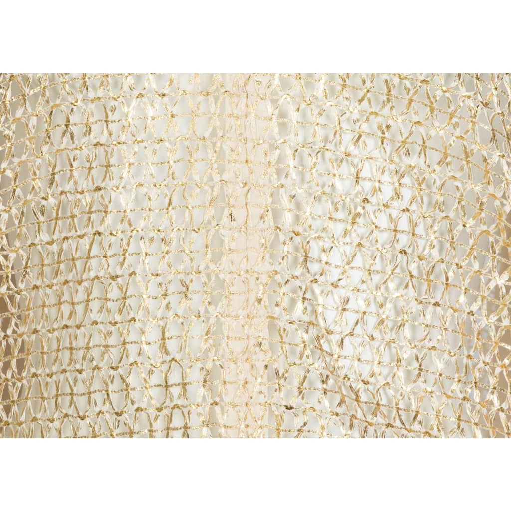 Junya Watanabe Comme des Garçons Open Knit Gold Bracelet Top