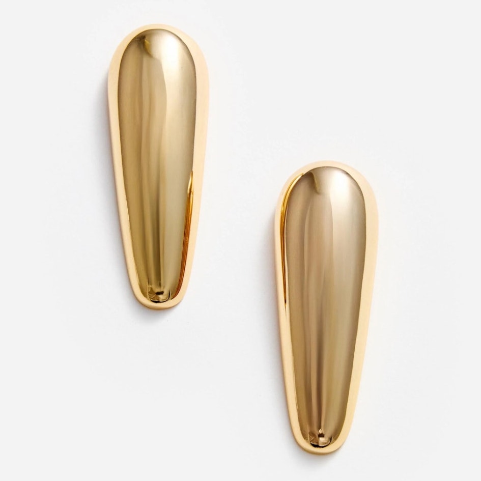 Gold Bar Earrings