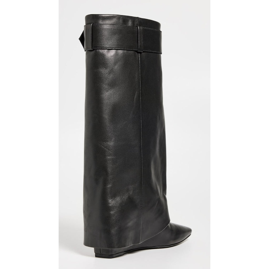 Freyja Belted Fold Over Boots