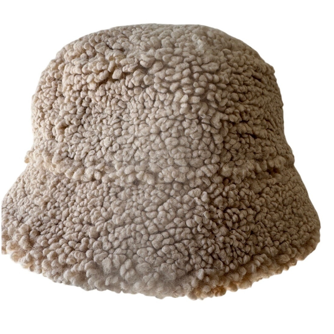 Logo-Embellished Faux Fur Bucket Hat