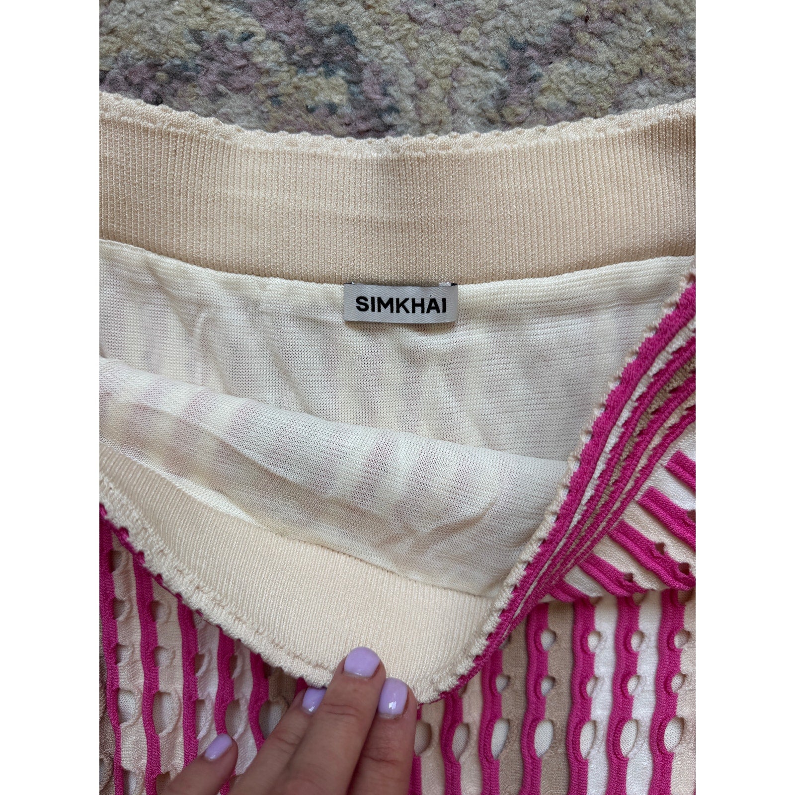 Tiana Cut-Out Knitted Top & Jax/Larken Midi Skirt SET