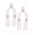 Medium Hammered Metal Clip Earrings