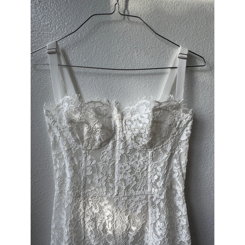 The Lace Column Dress