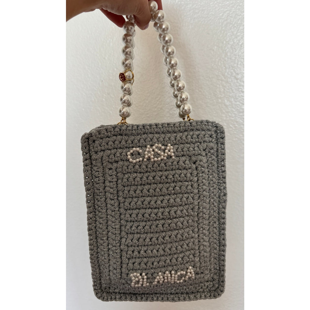 Pearl Mini Crochet Bag